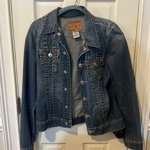 Women's True Religion Brand Jeans denim jacket